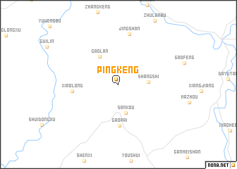 map of Pingkeng