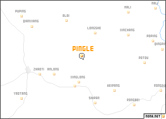 map of Pingle