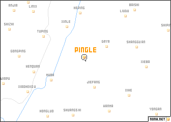map of Pingle