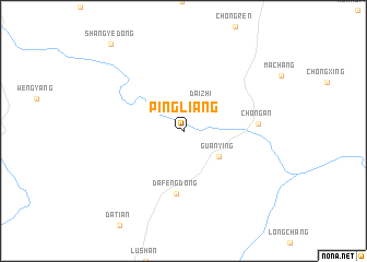 map of Pingliang