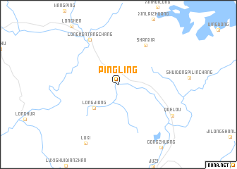 map of Pingling
