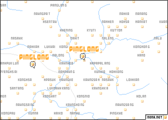 map of Ping-long