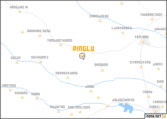 map of Pinglu