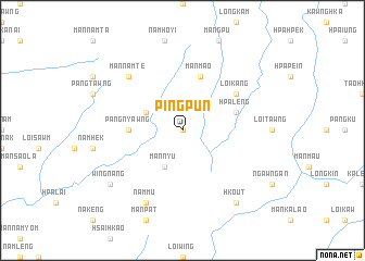 map of Pingpun