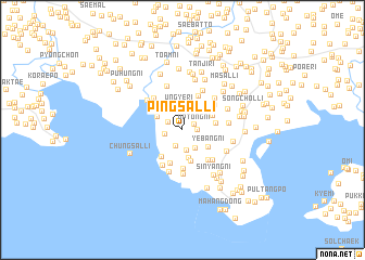 map of Pingsal-li