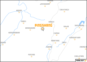 map of Pingshang