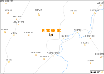 map of Pingshi\