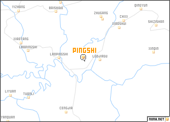 map of Pingshi