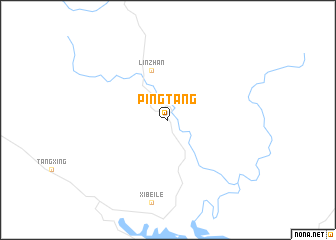 map of Pingtang