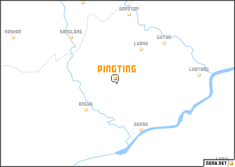 map of Pingting