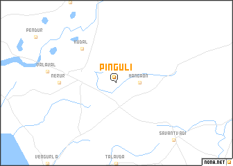 map of Pinguli