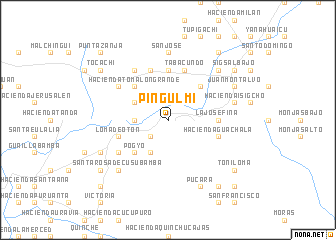 map of Pingulmí