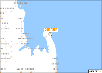 map of Pingwe