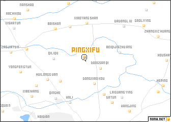 map of Pingxifu