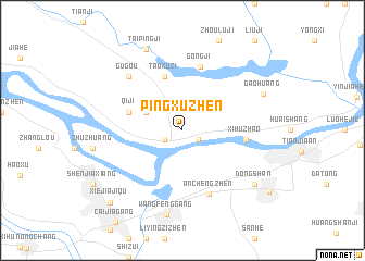 map of Pingxuzhen