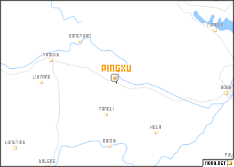 map of Pingxu