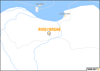 map of Pingyanghe