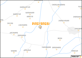map of Pingyangsi