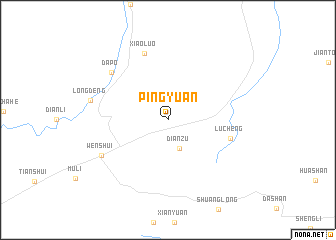 map of Pingyuan