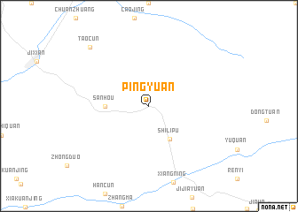 map of Pingyuan