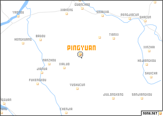 map of Pingyuan