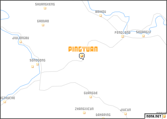 map of Pingyuan