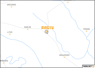 map of Pingyu