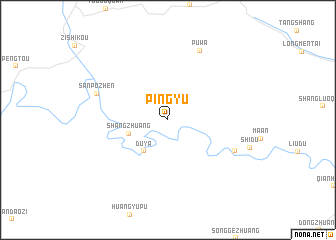 map of Pingyu