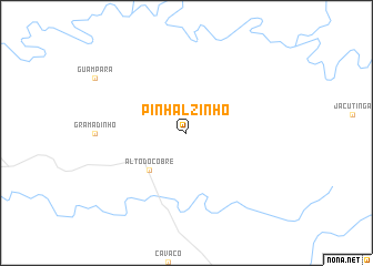 map of Pinhalzinho