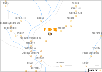 map of Pinhão