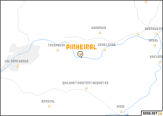 map of Pinheiral