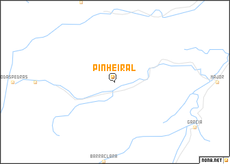 map of Pinheiral