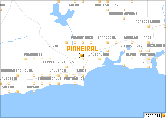 map of Pinheiral