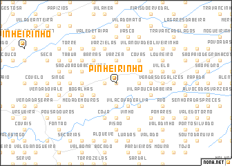 map of Pinheirinho