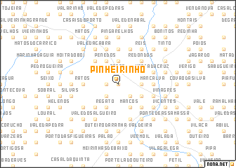 map of Pinheirinho