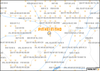 map of Pinheirinho