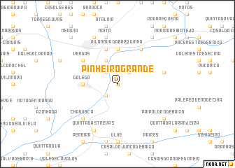 map of Pinheiro Grande