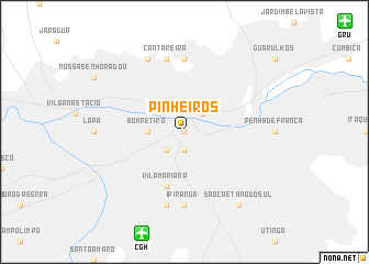 map of Pinheiros