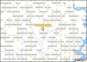 map of Pinheiros