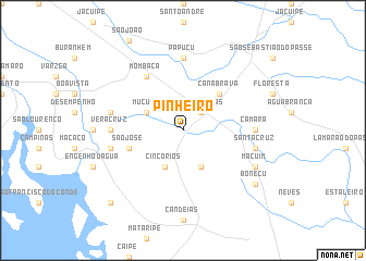 map of Pinheiro