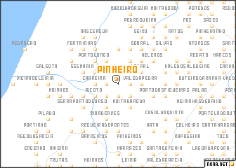 map of Pinheiro