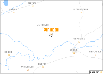 map of Pin Hook