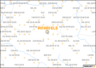 map of Pinhovelo