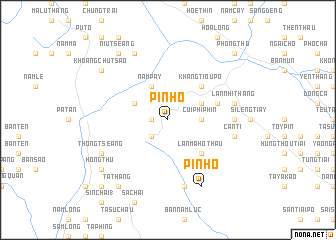 map of Pin Hò