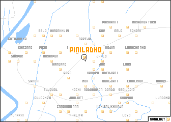 map of Piniladho