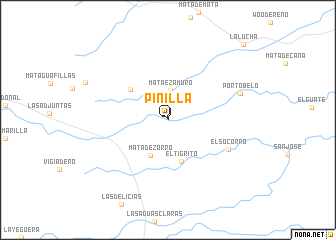 map of Pinilla
