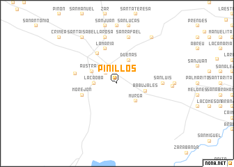 map of Pinillos