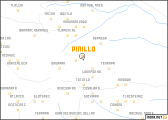 map of Pinillo