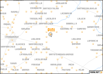 map of Piñi