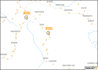 map of Pini